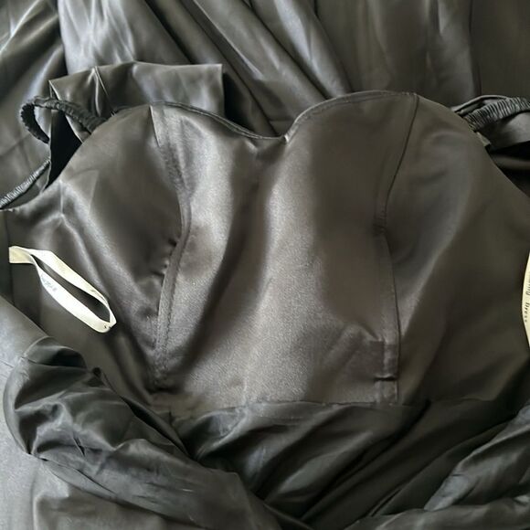 New Prom Off The Shoulder Slit Ball Gown Long Formal Evening Wedding Dress - Picture 11 of 16